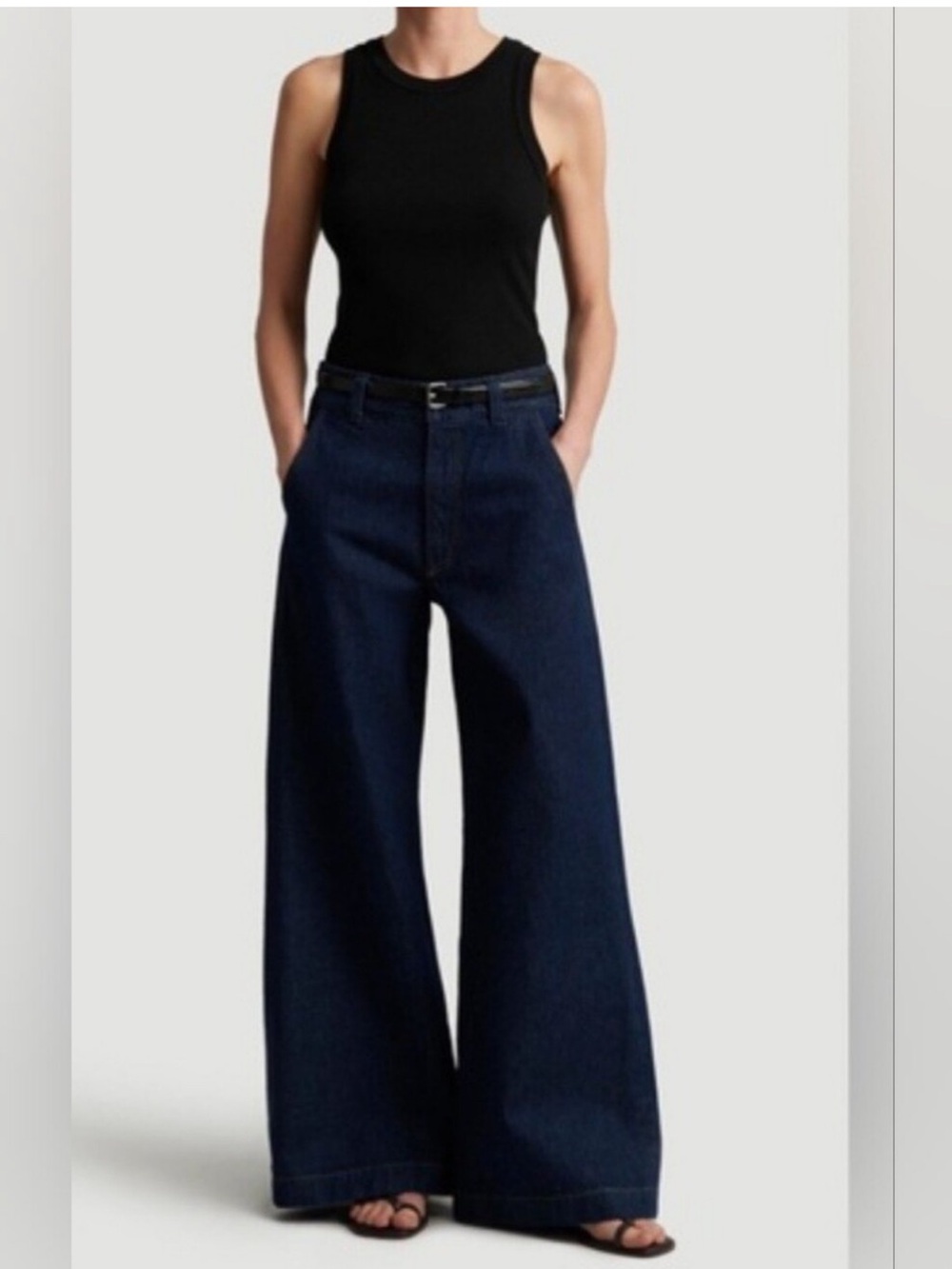 Citizens of Humanity x Argent Beverly Trouser Jeans 100% Cotton Sz 30 $475 HTF
